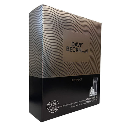 Second image of David Beckham Respect 40ml EDT Spray & 200ml Shower Gel Set