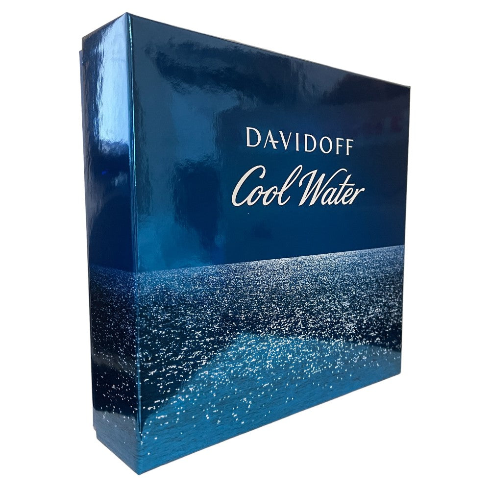Second image of Davidoff Coolwater Men 75ml EDT 3 piece Gift Set