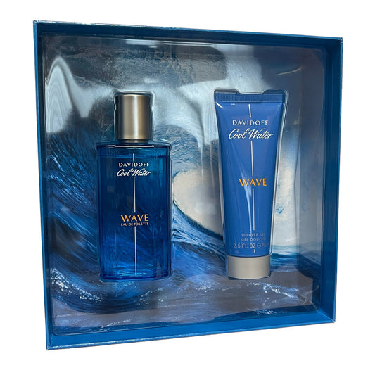Davidoff Cool Water Wave Men 75ml EDT Gift Set