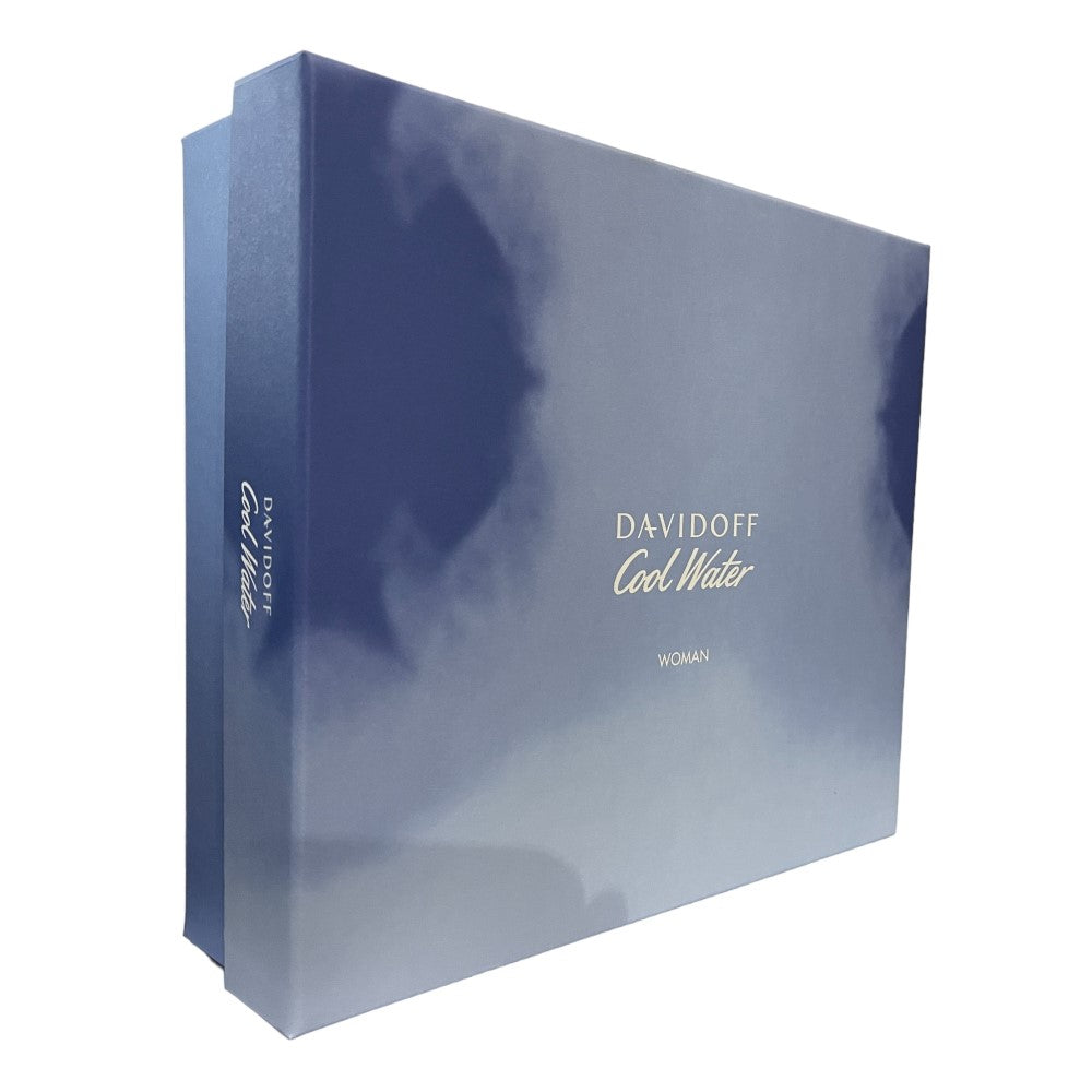 Second image of Davidoff Coolwater Woman 100ml EDT 3 Piece Set