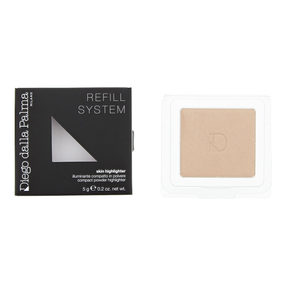 Diego Dalla Palma Skin Highlighter Refill Compact Powder 5g #134 Sabia Dorato