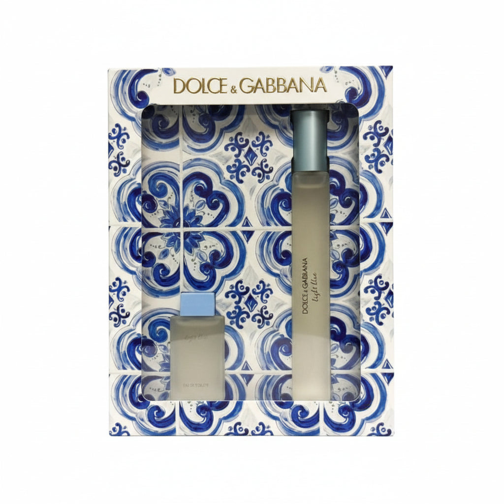 Dolce & Gabbana Light Blue 10ml EDT & 5ml Mini Gift Set