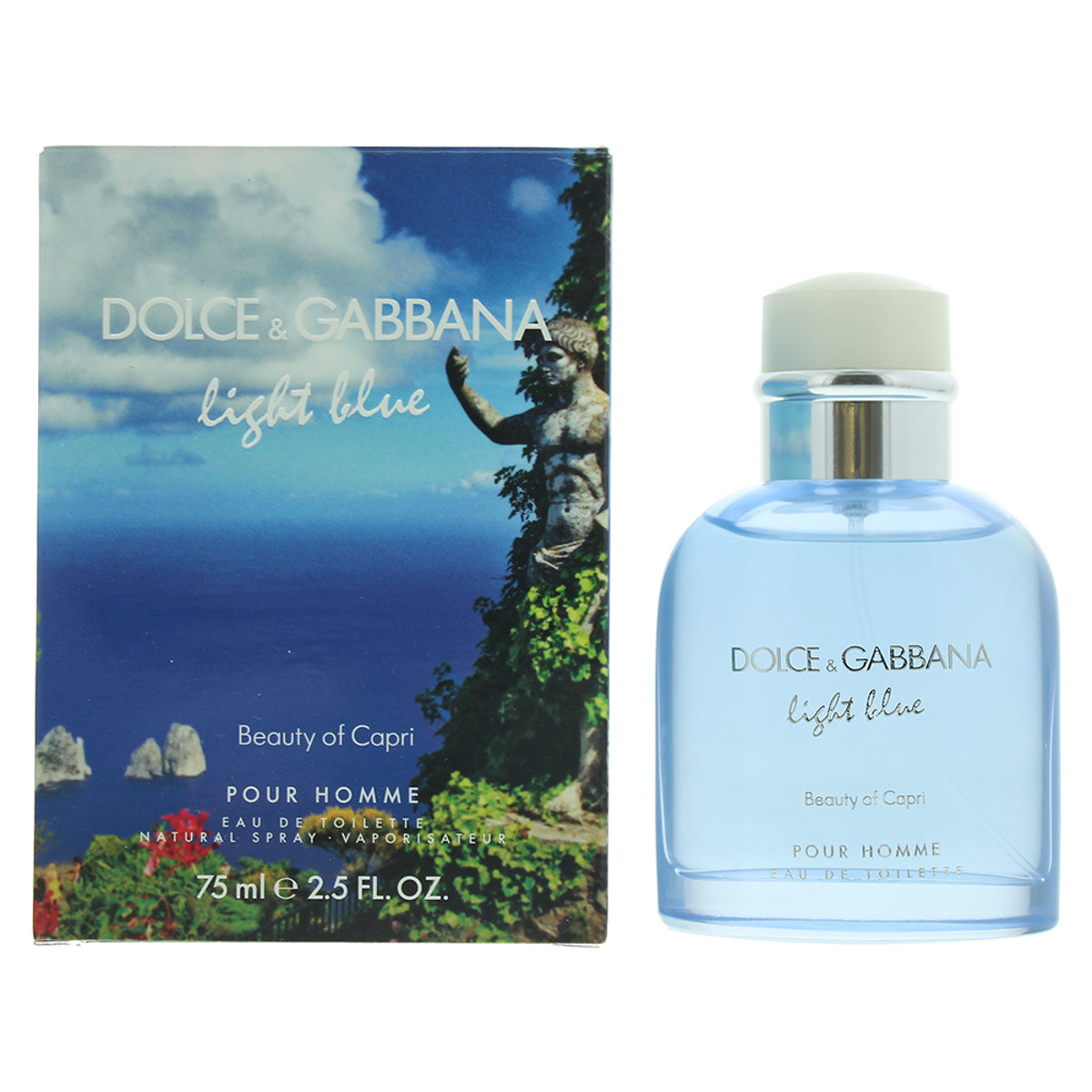 Dolce & Gabbana Light Blue Beauty of Capri Pour Homme 75ml EDT Spray