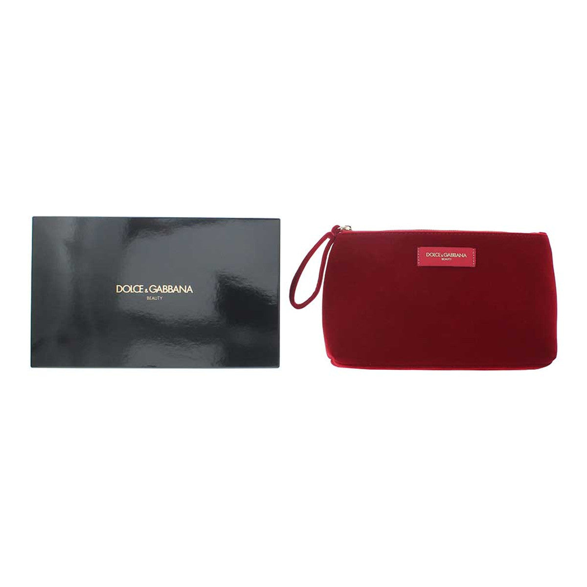 Dolce & Gabbana Red Velvet Pouch D