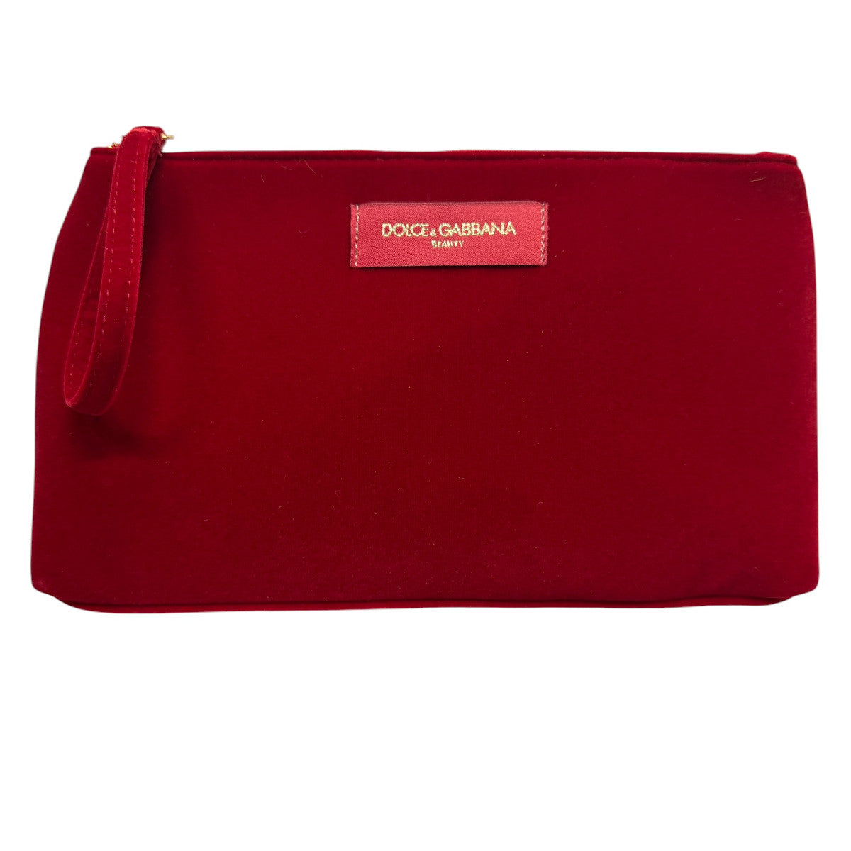 Dolce & Gabbana Red Velvet Pouch C