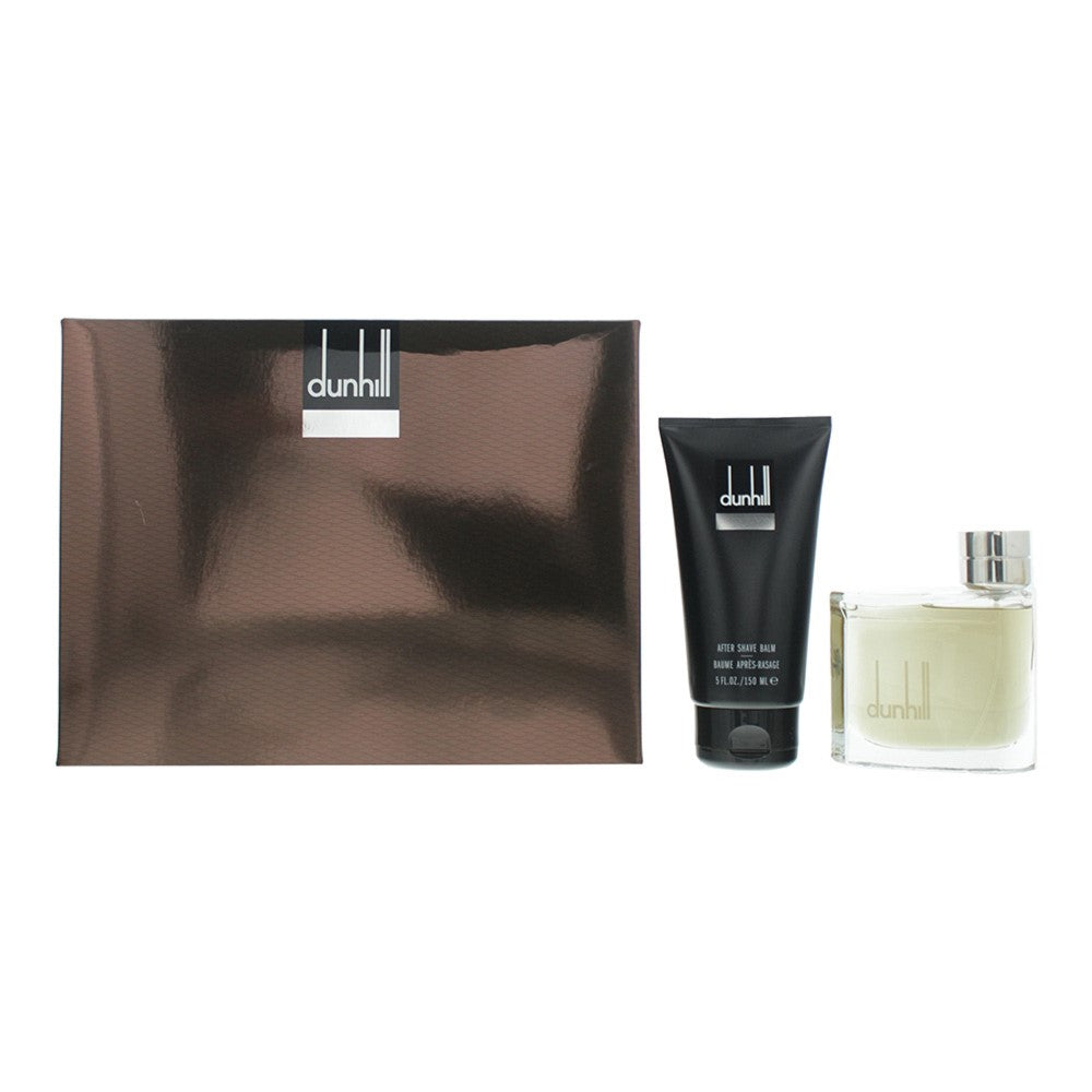 Dunhill Brown 75ml EDT & Aftershave Balm Gift Set Men