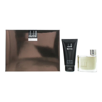 Dunhill Brown 75ml EDT & Aftershave Balm Gift Set Men