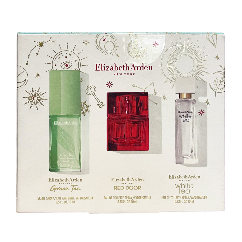 Elizabeth Arden 3x 10ml Mini Travel Spray Gift Set for Women