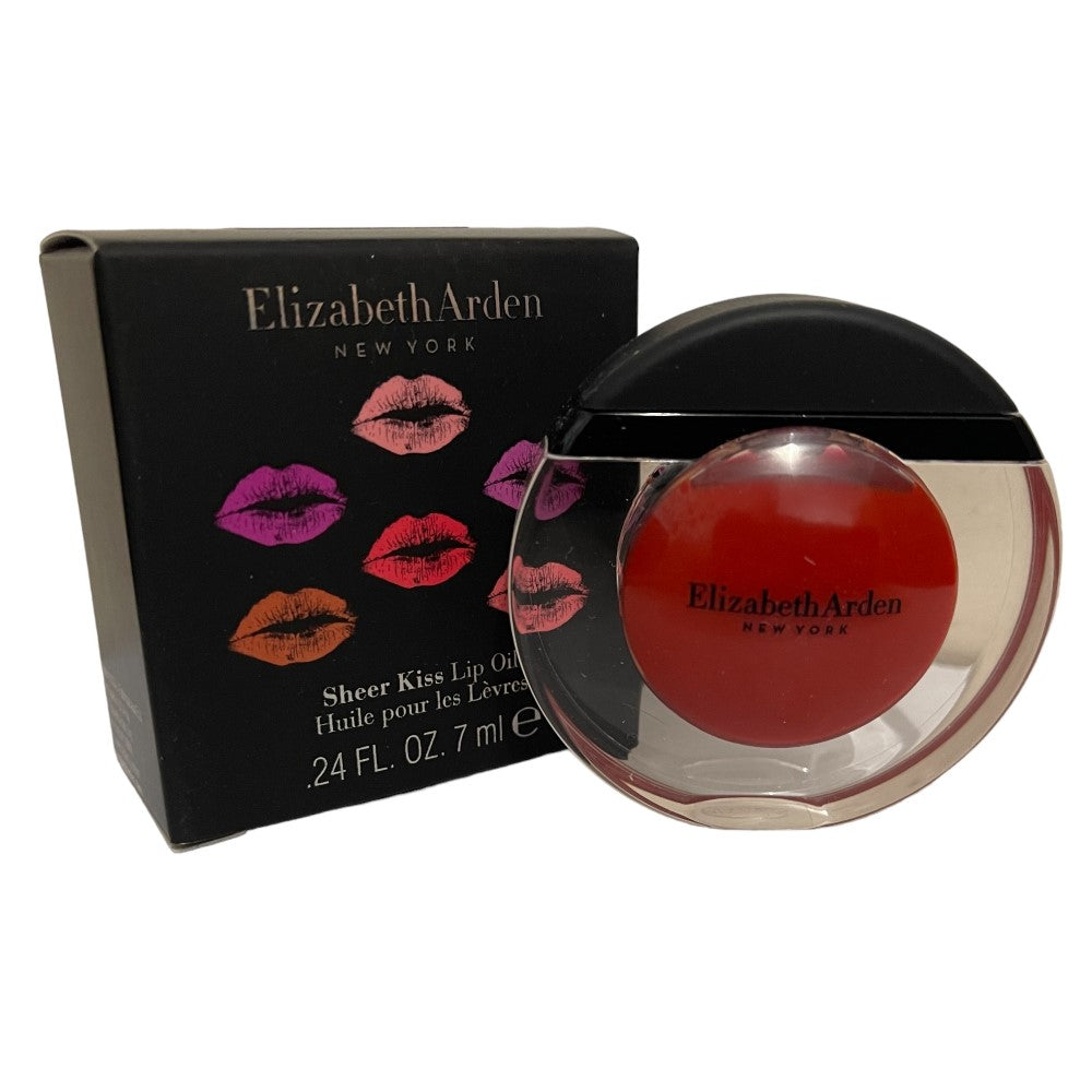 Elizabeth Arden Sheer Kiss Lip Oil 7ml #04 Rejuvenating Red