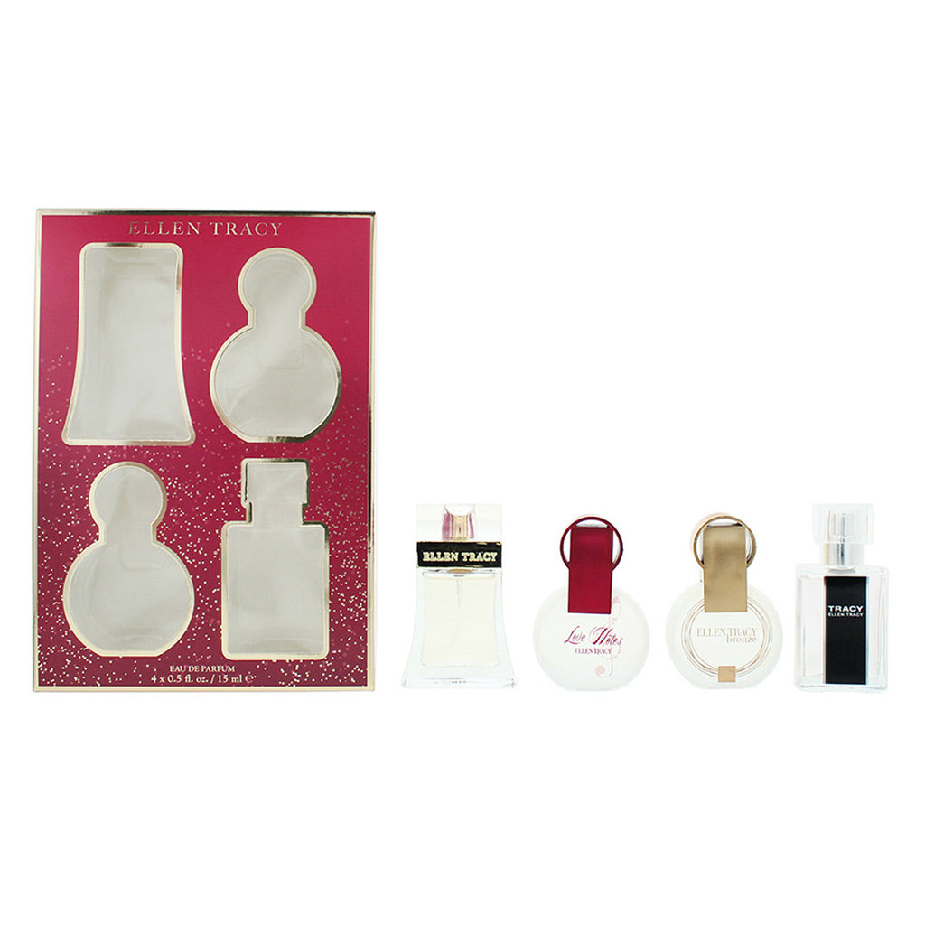 Ellen Tracy Classic Signature Coffret Set 4x 15ml EDP Travel Sprays