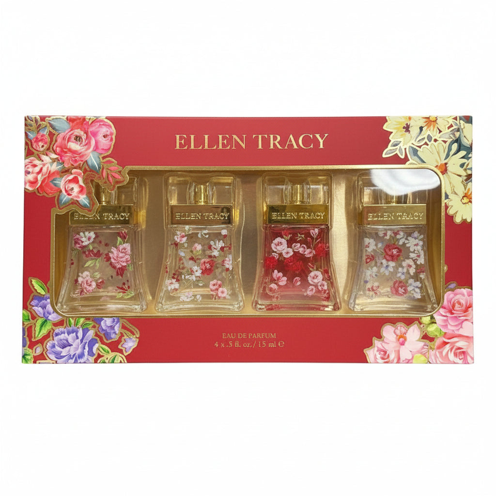 Ellen Tracy Miniatures Gift Set 4x 15ml EDP