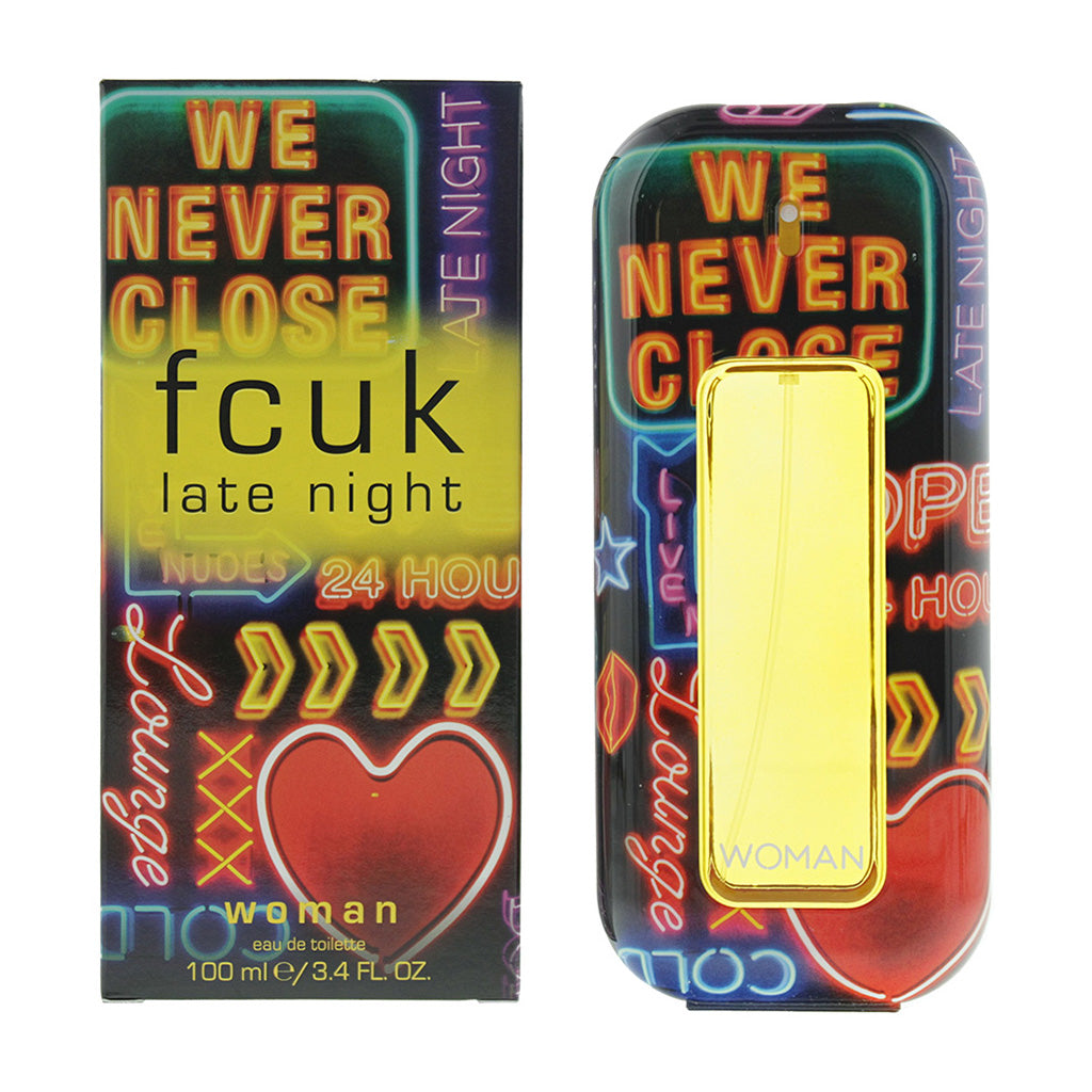 FCUK Late Night 100ml EDT Spray Men