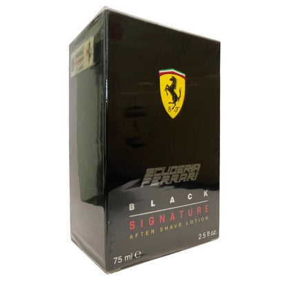 Ferrari Scuderia Black Signature 75ml Aftershave Lotion