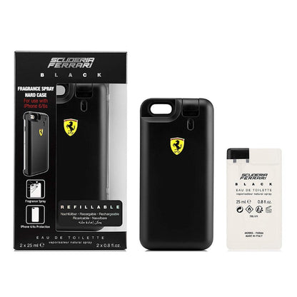 Ferrari Black 2x 25ml EDT + Iphone 6 case retail