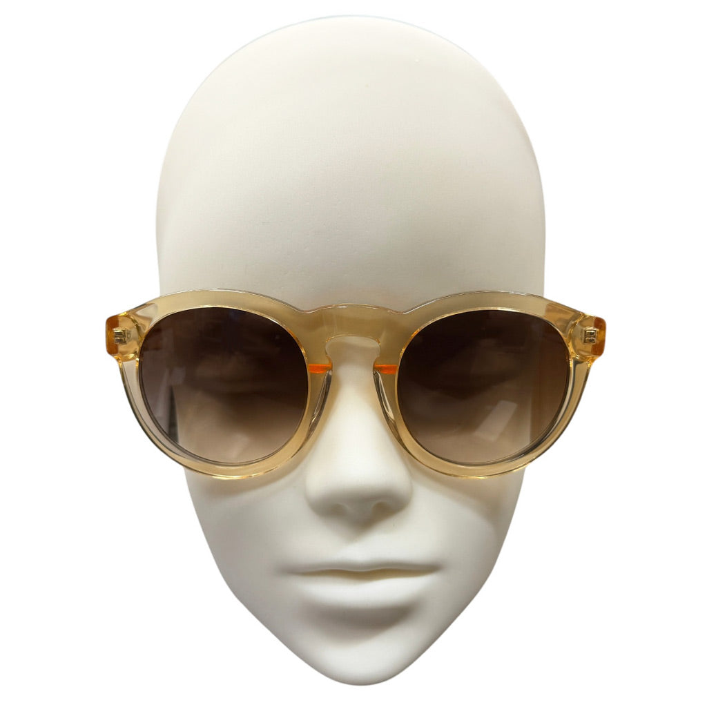 GLAS Eyewear UV400 Sunglasses Franka Rose Plastic Frame Rose Lens