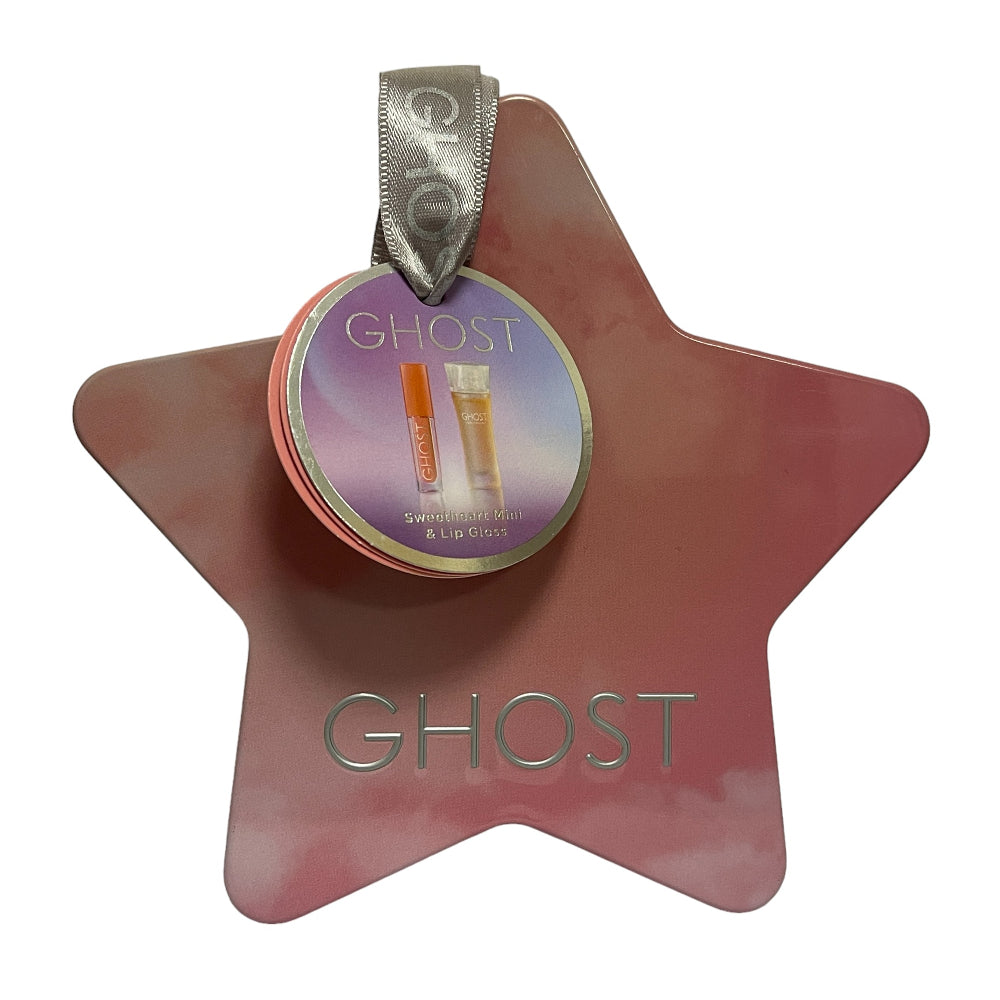 Ghost Sweetheart 5ml EDT & Coral Dream Lip Gloss 1.5ml Gift Set Xmas 23