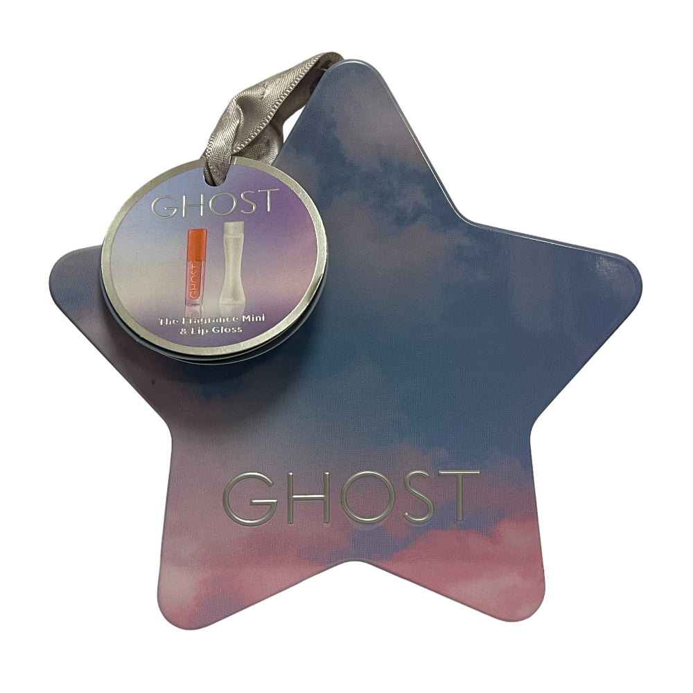 Ghost The Fragrance 5ml EDT 10ml & Coral Dream Lip Gloss 1.5ml Gift Set Xmas 23