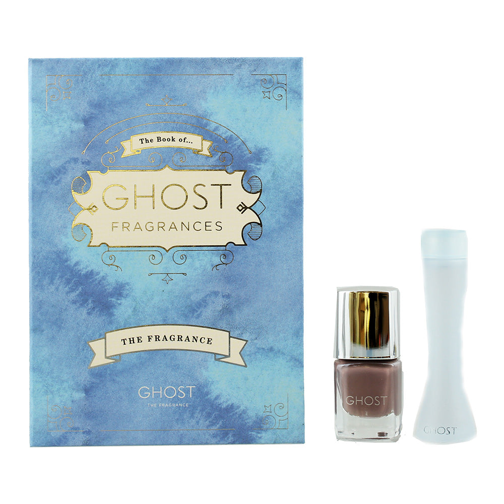 Ghost The Fragrance 5ml EDT 5ml Mink Nail Varnish Gift Set Book