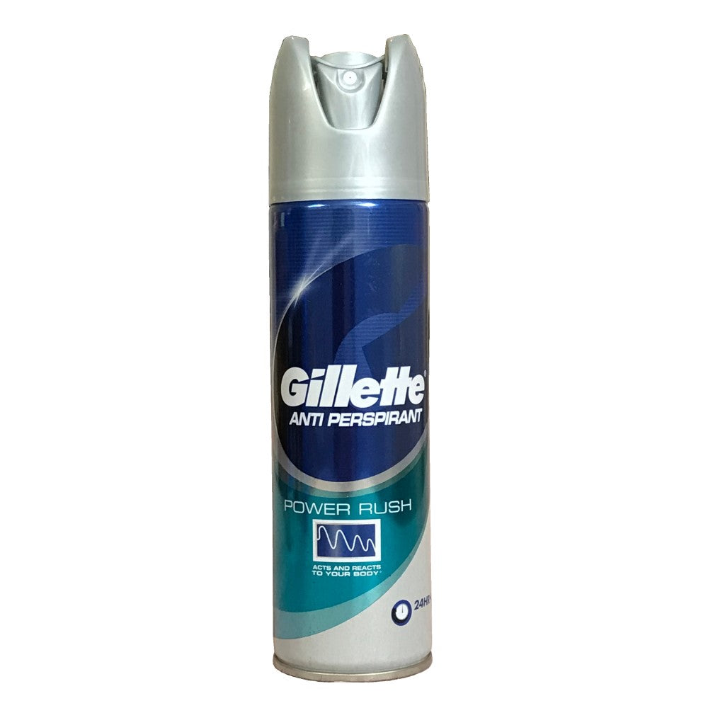 Gillette Power Rush Anti Perspirant 200ml
