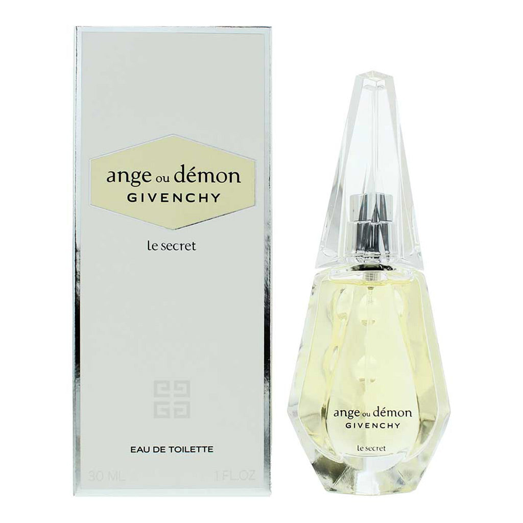 Givenchy Ange ou Démon perfume bottle and packaging on a white background