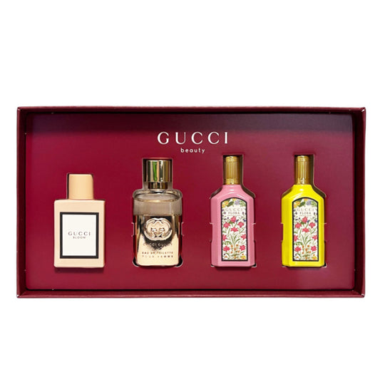 Gucci 4x 5ml 3x EDP 1x EDT Miniature Gift Set
