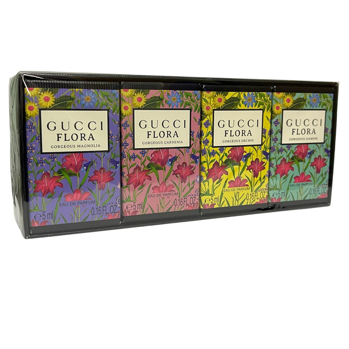 Gucci Flora 4x 5ml Eau De Parfum Miniature Gift Set