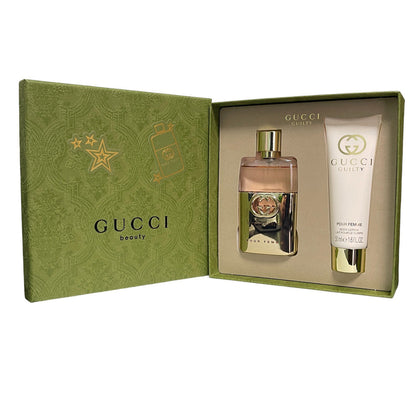 Gucci Guilty Pour Femme 50ml EDP Spray + 50ml Body Lotion Gift Set