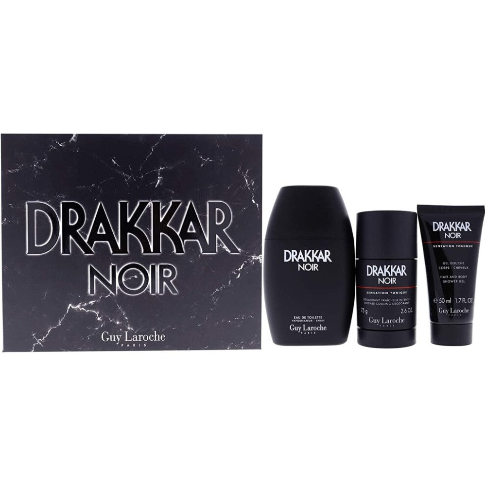 Guy Laroche Drakkar Noir 100ml EDT Gift Set