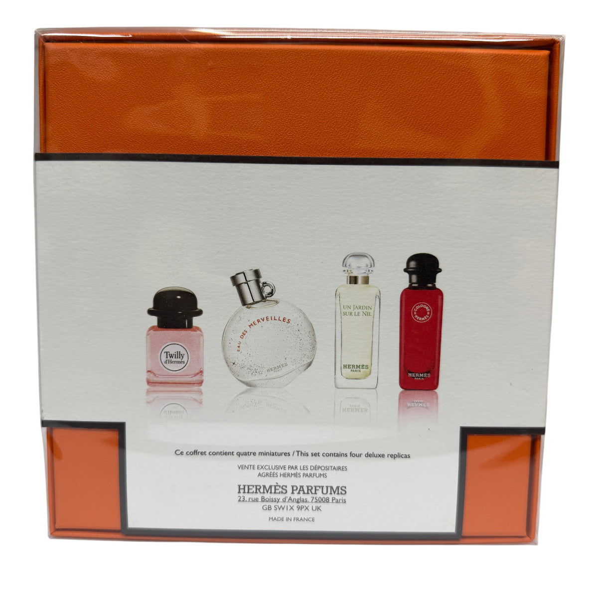 Hermes 4x 7.5ml Miniature Coffret Gift Set for Women