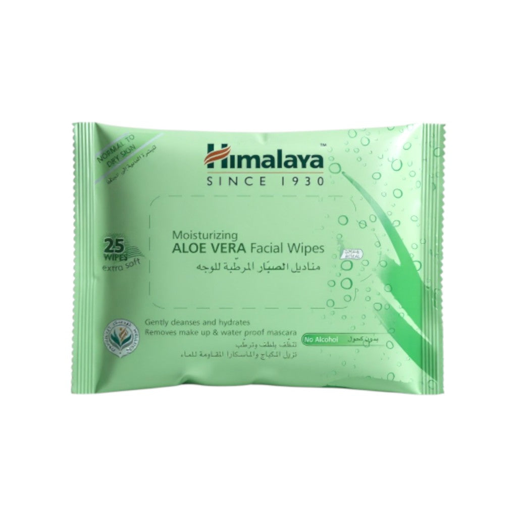 Himalaya Moisturizing Face Wipes (25 Pack)