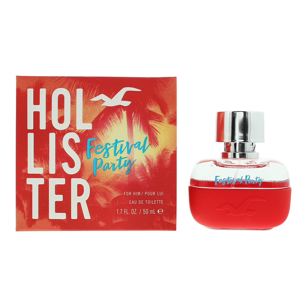 Hollister Festival Party 50ml EDT Spray Him