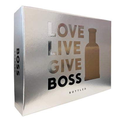 Second image of Hugo Boss Bottled 100ml EDT Spray +10ml EDT + 150ml Shower Gel Gift Set