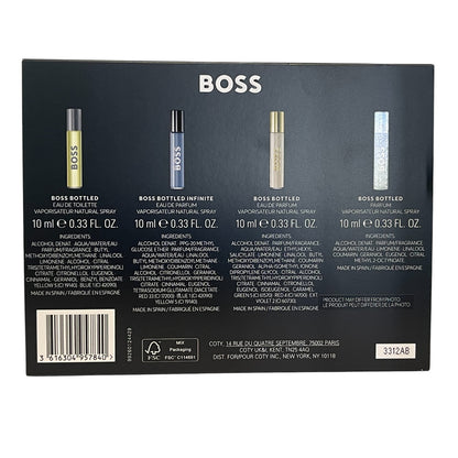 Hugo Boss Bottled 4x 10ml Sprays Gift Set for Men