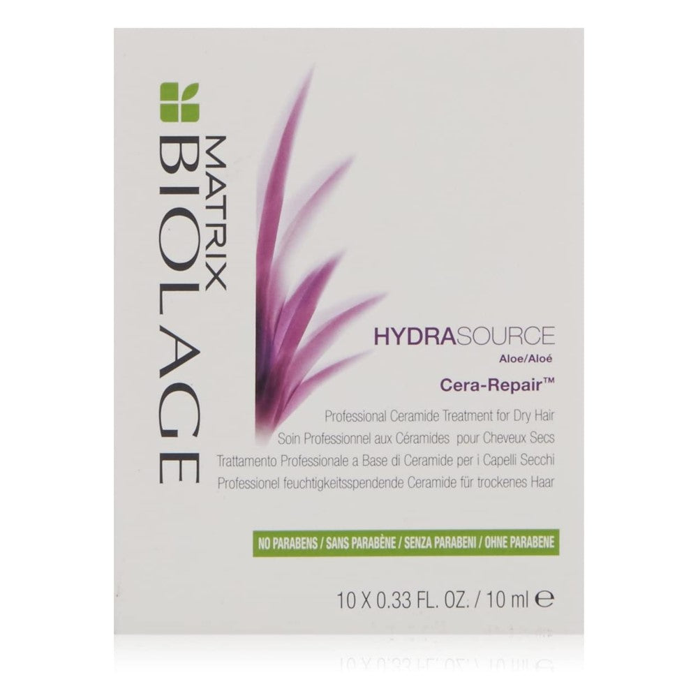 Hydra Source Matrix Biolage Cera Hair Repair 10x 10ml Dry Hair