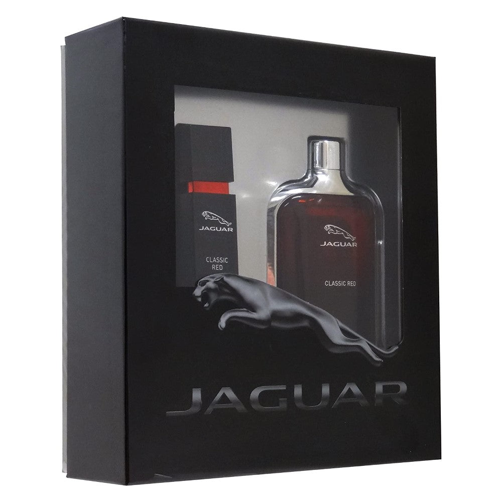Jaguar Classic Red 100ml EDT Gift Set