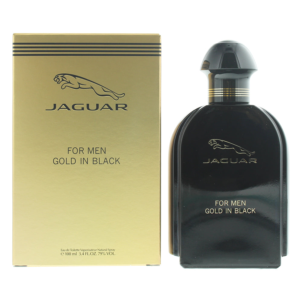 Jaguar Gold in Black 100ml EDT Spray