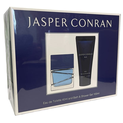 Jasper Conran Blue 40ml EDT Spray & 100ml Shower Gel Gift Set for Men