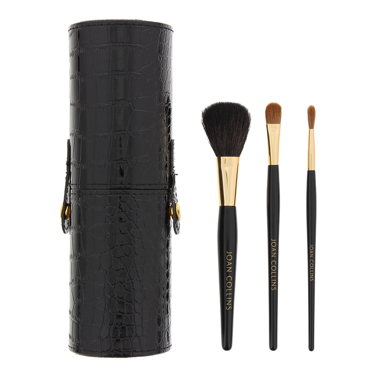 Joan Collins Good to Go Brush Caddy & 3 Brushes