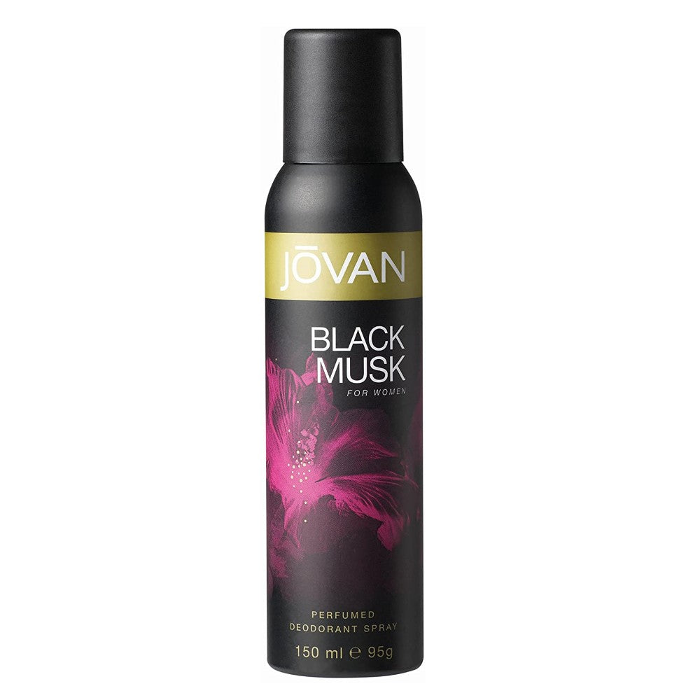 Jovan Black Musk Deodorant Spray 150ml Woman