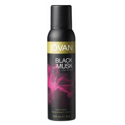 Jovan Black Musk Deodorant Spray 150ml Woman