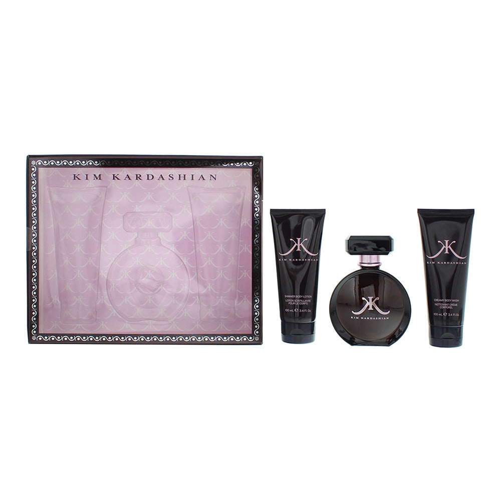 Kim Kardashian 100ml EDP 3 Piece Set