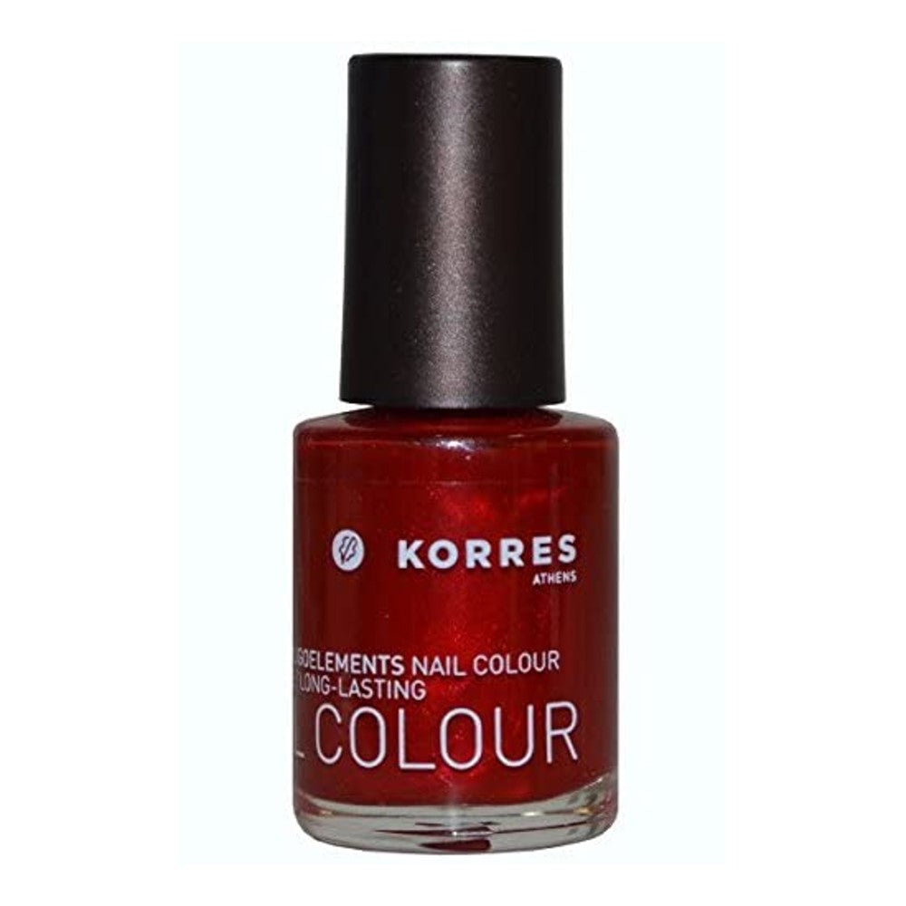 Korres Nail Color 10ml Metallic Red #56