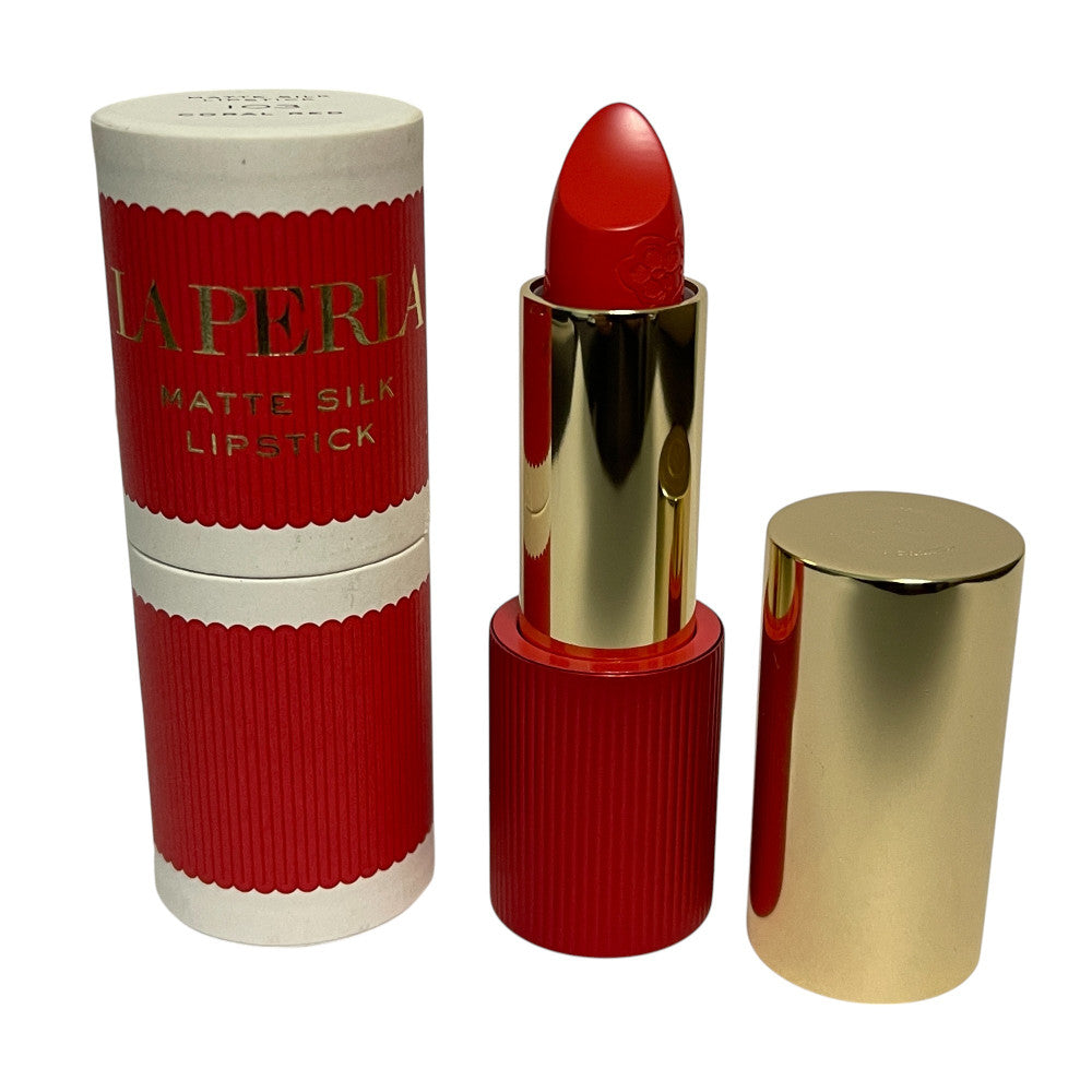 La Perla Matte Silk Lipstick 3.5g #103 Coral Red