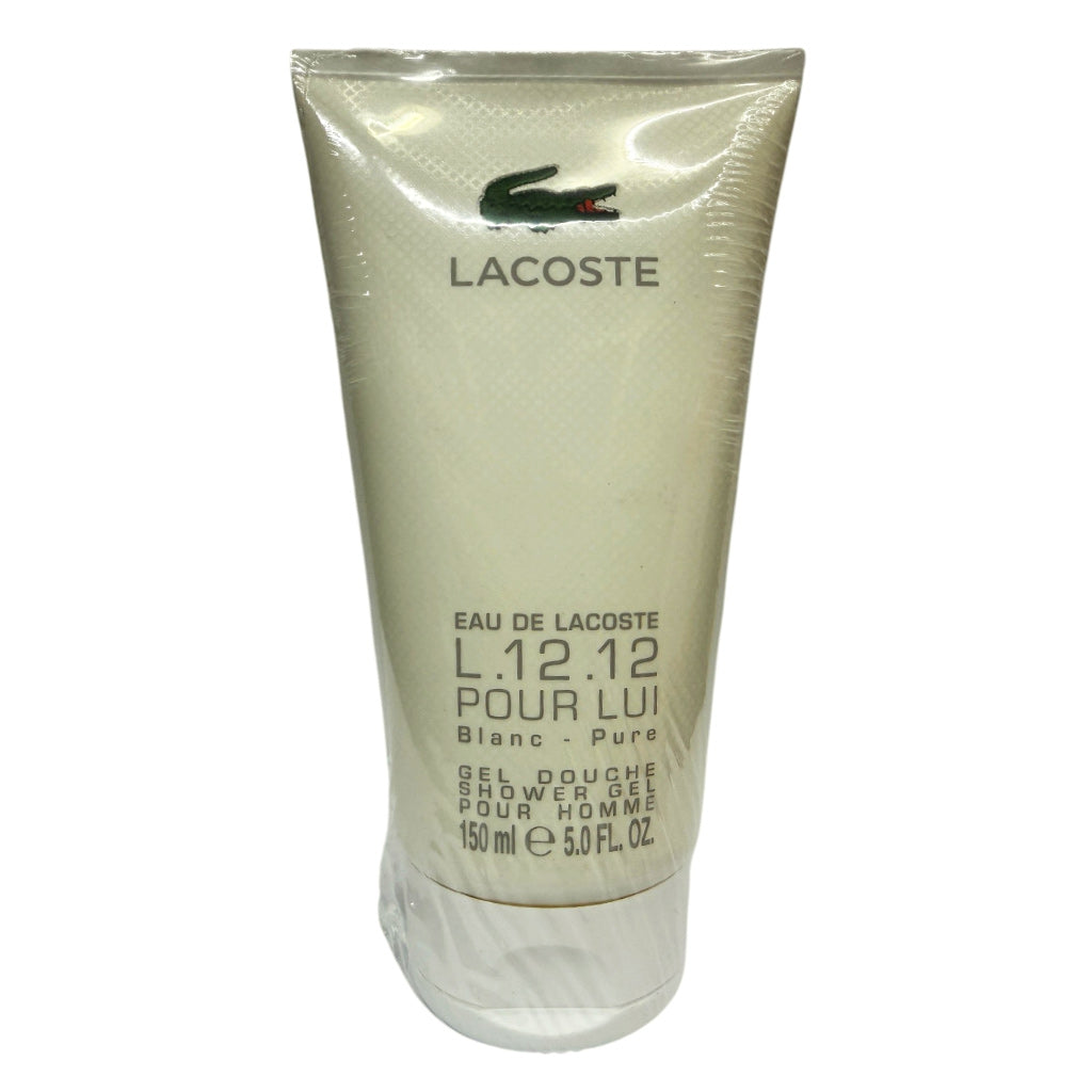 Lacoste L.12.12. Blanc Shower Gel for Men 150ml
