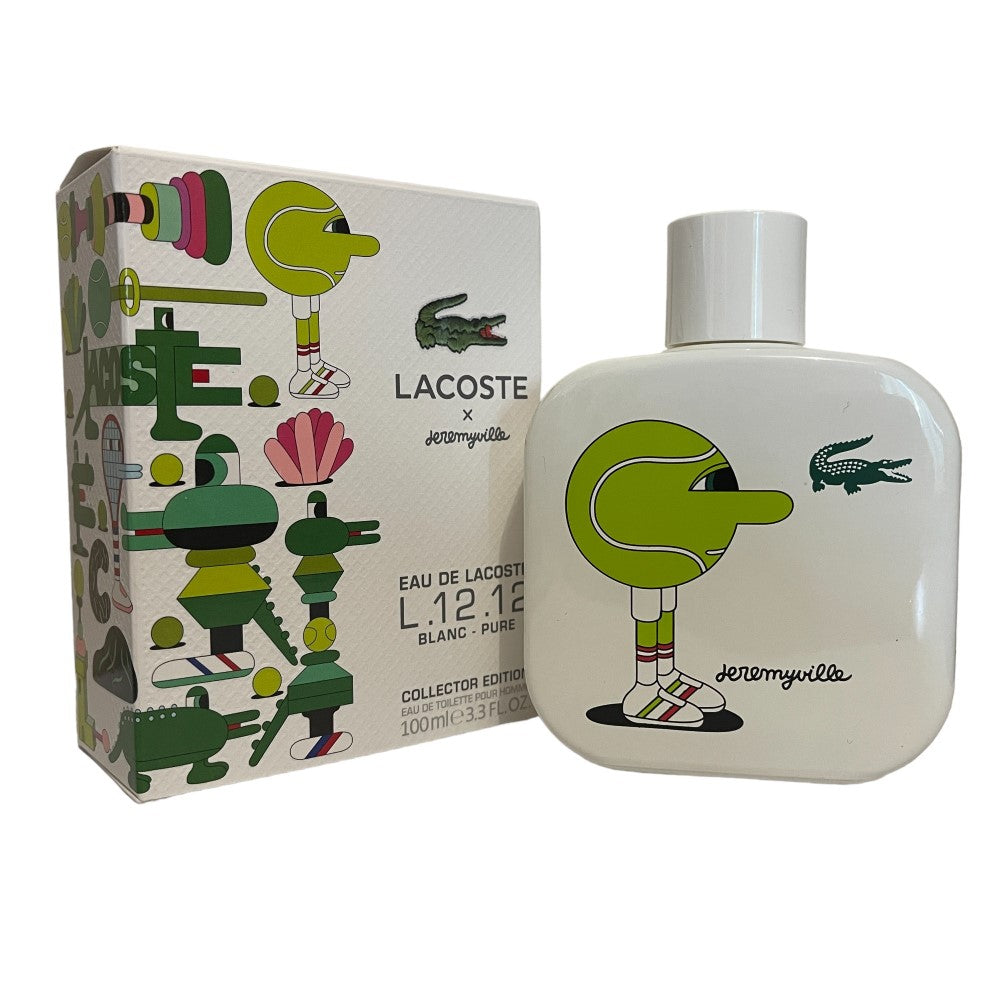 Lacoste L.12.12 Blanc Jeremyville Men 100ml EDT Spray unsealed