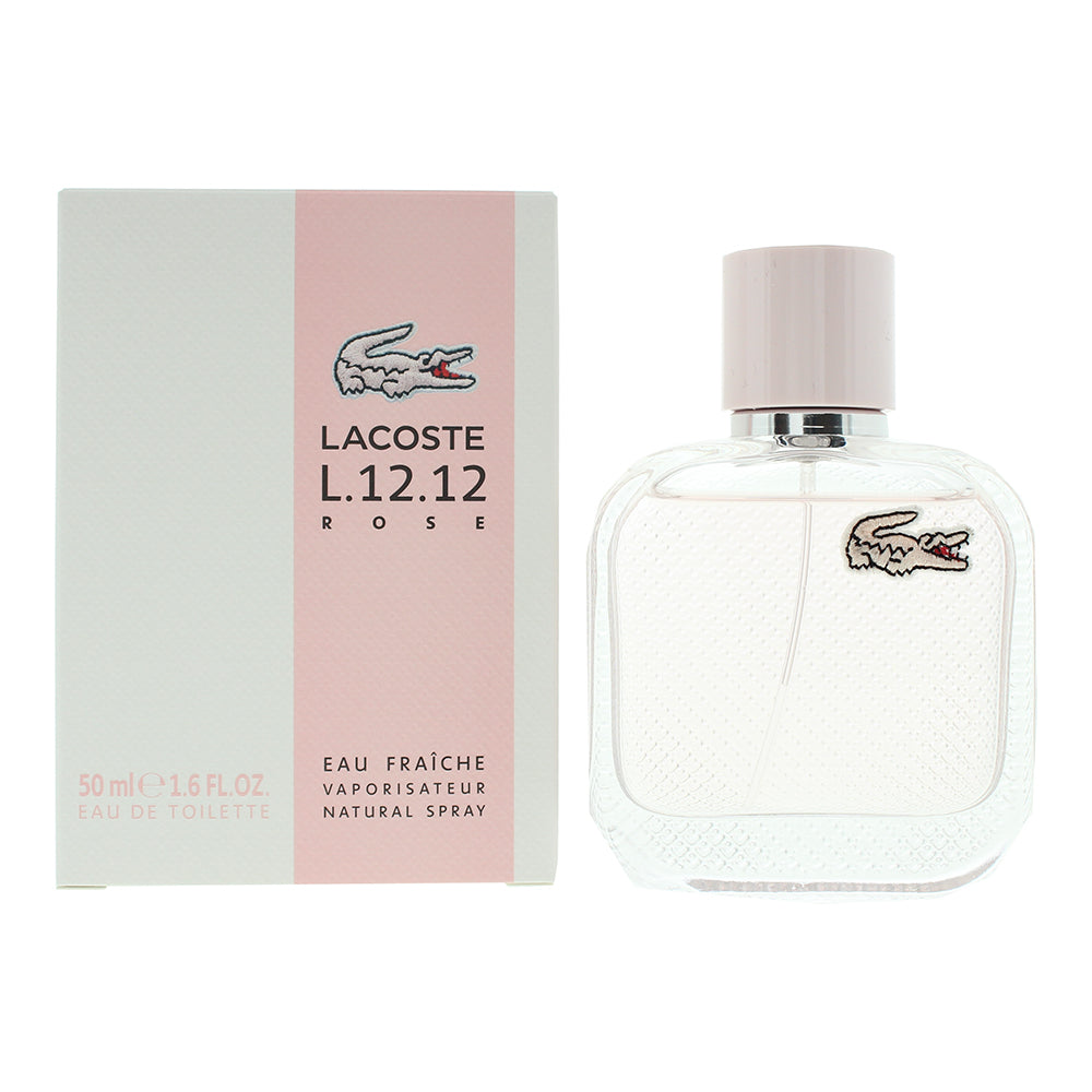 Lacoste L.12.12 Rose Eau Fraiche 50ml EDT Spray