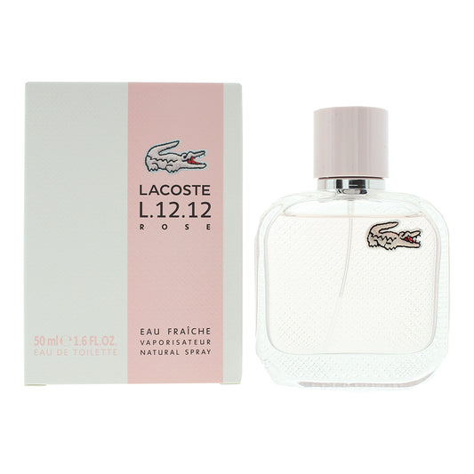 Lacoste L.12.12 Rose Eau Fraiche 50ml EDT Spray