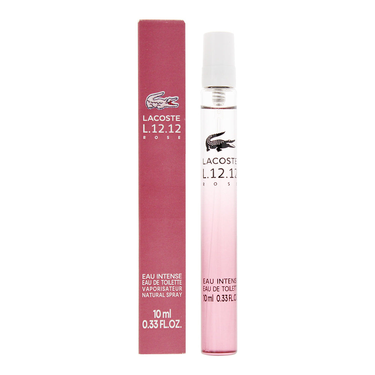 Lacoste L.12.12 Rose Eau Intense 10ml EDT Travel Spray