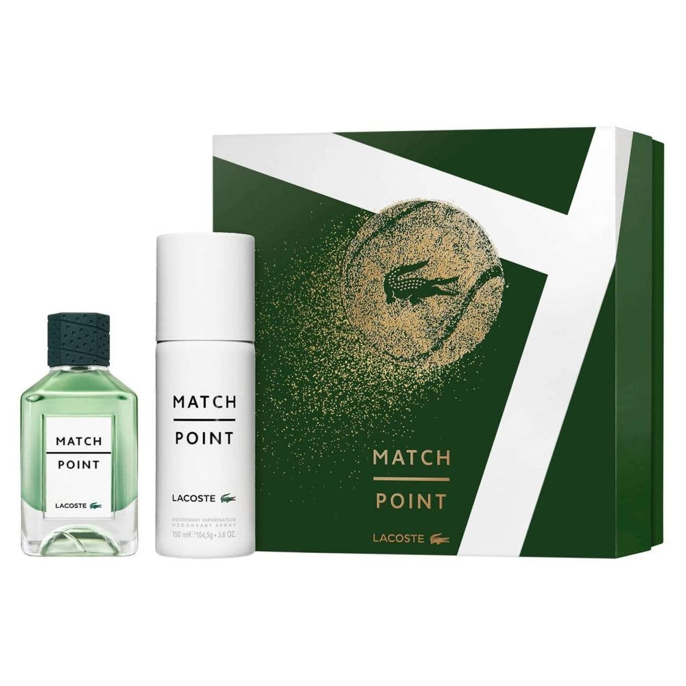 Lacoste Match Point 100ml EDT Spray Gift Set