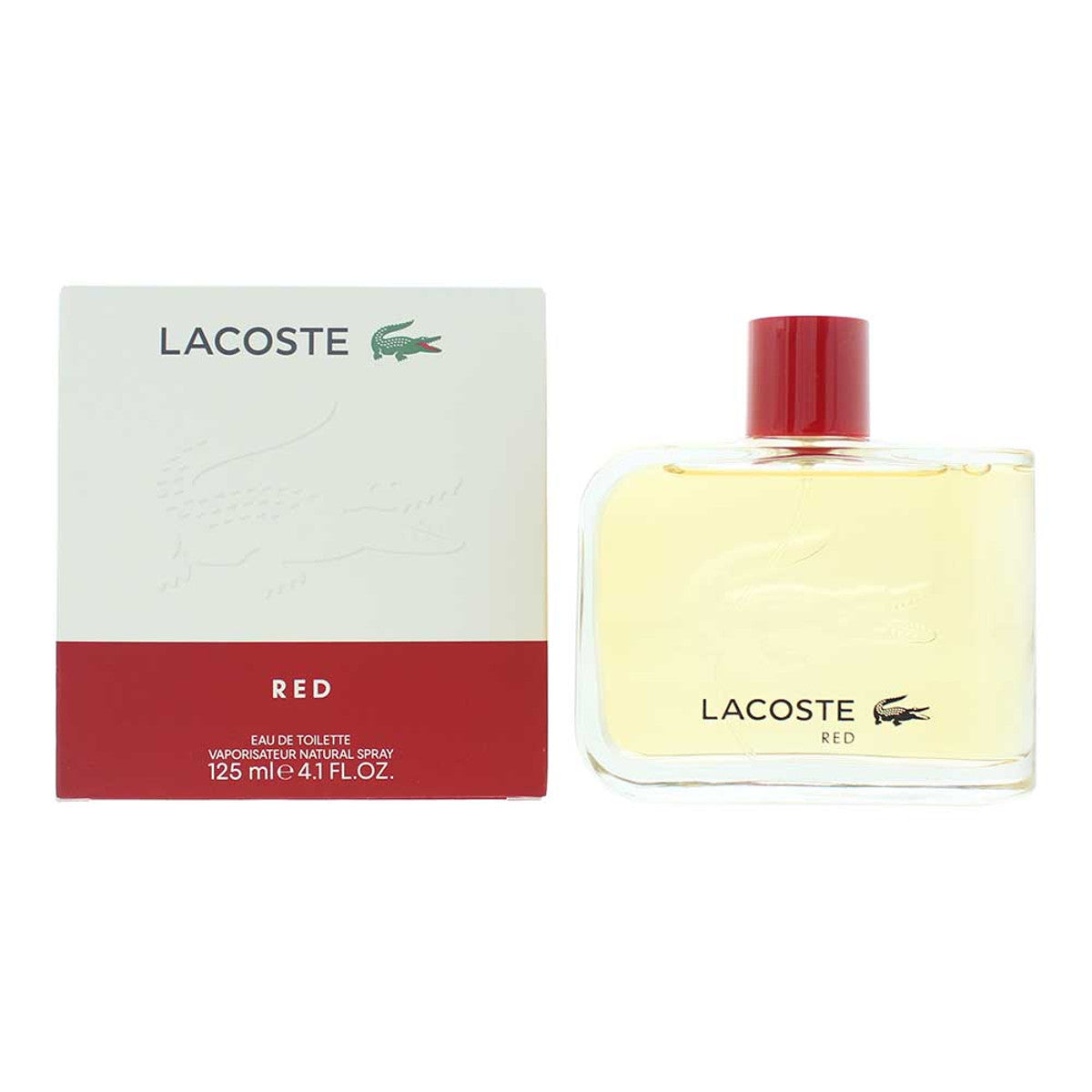 Lacoste Red 125ml EDT Spray for Men